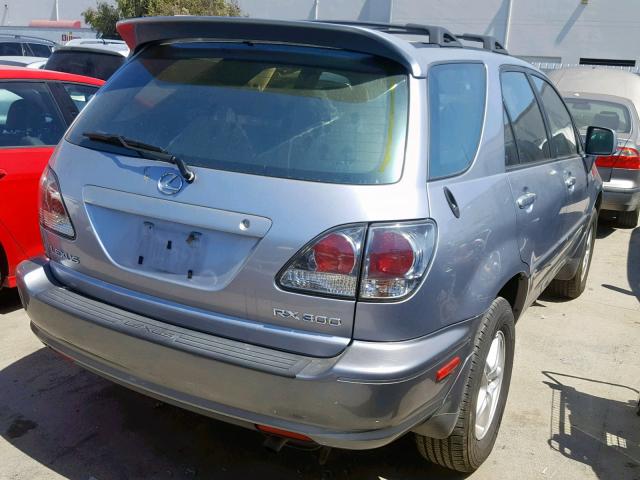 JTJGF10U120121822 - 2002 LEXUS RX 300 SILVER photo 4