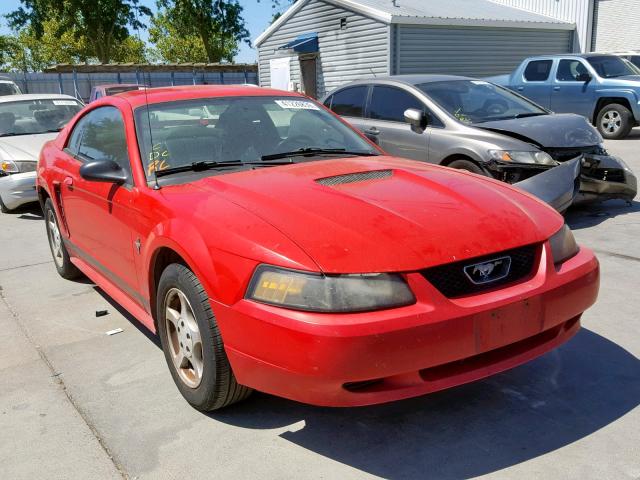 1FAFP40432F123801 - 2002 FORD MUSTANG RED photo 1