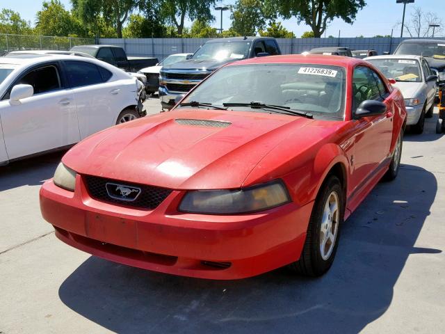 1FAFP40432F123801 - 2002 FORD MUSTANG RED photo 2