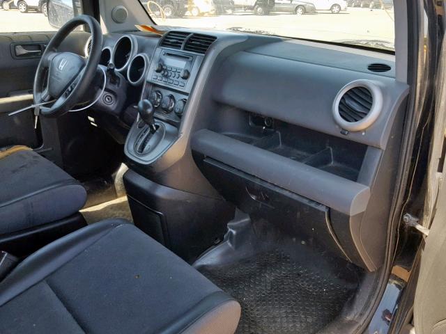 5J6YH28543L027612 - 2003 HONDA ELEMENT EX BLACK photo 9