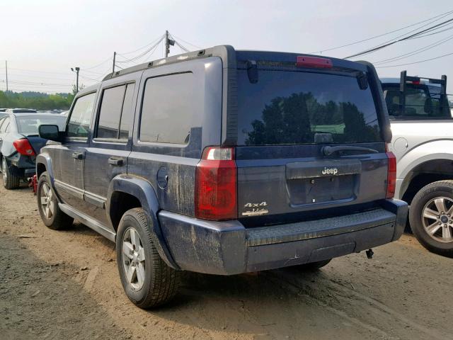 1J8HG48K56C214560 - 2006 JEEP COMMANDER BLUE photo 3