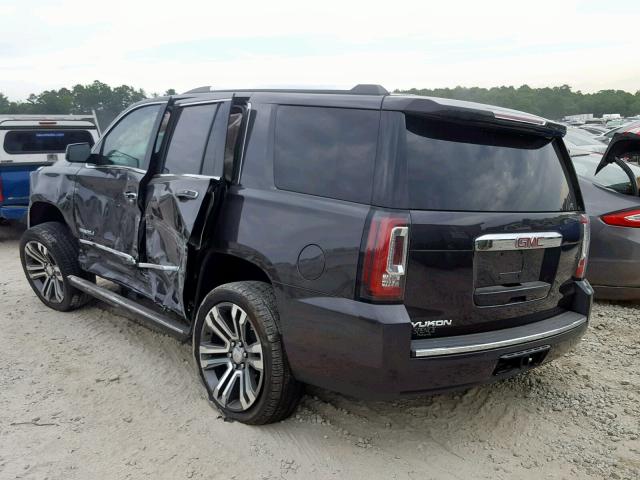 1GKS2CKJ6JR346680 - 2018 GMC YUKON DENA CHARCOAL photo 3