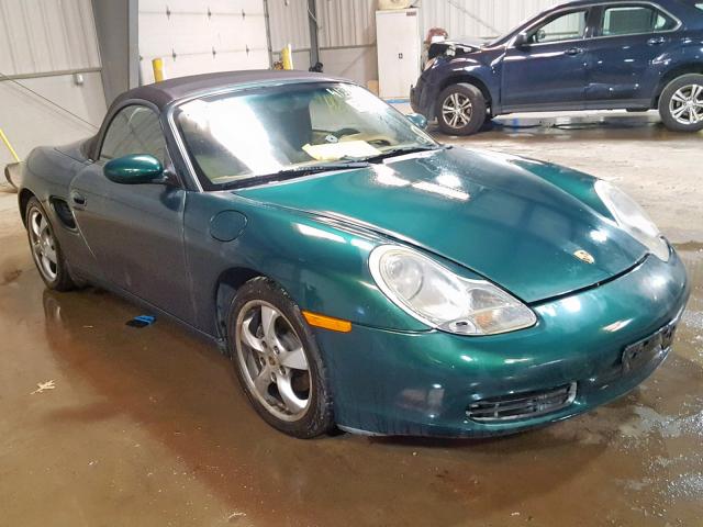 WP0CA29872U620547 - 2002 PORSCHE BOXSTER GREEN photo 1