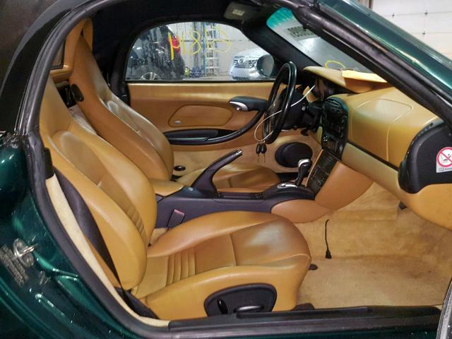 WP0CA29872U620547 - 2002 PORSCHE BOXSTER GREEN photo 5