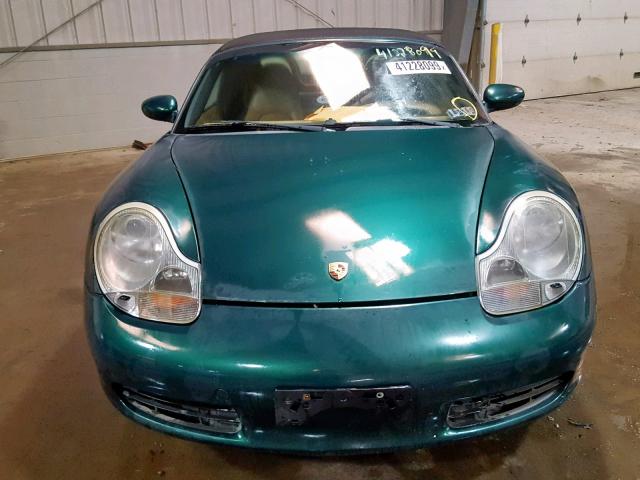 WP0CA29872U620547 - 2002 PORSCHE BOXSTER GREEN photo 9