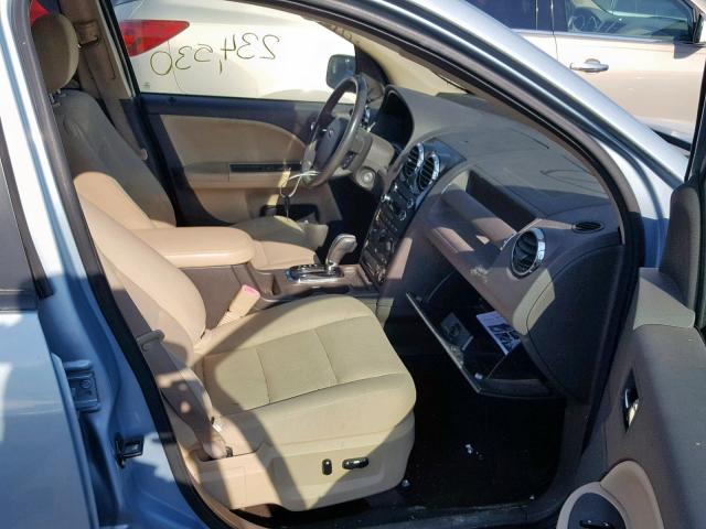 1FMDK02W78GA34836 - 2008 FORD TAURUS X S BLUE photo 5