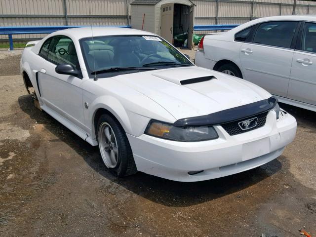 1FAFP42X54F137595 - 2004 FORD MUSTANG GT WHITE photo 1