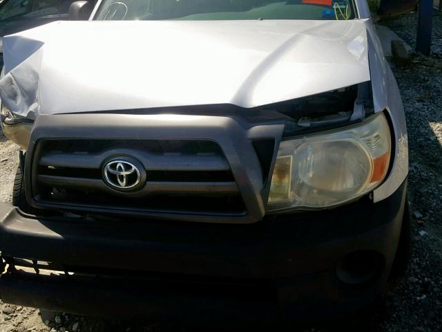 5TENX22N07Z441711 - 2007 TOYOTA TACOMA SILVER photo 7