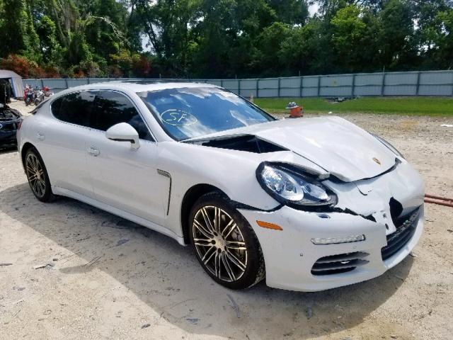 WP0BB2A71EL064001 - 2014 PORSCHE PANAMERA 4 WHITE photo 1