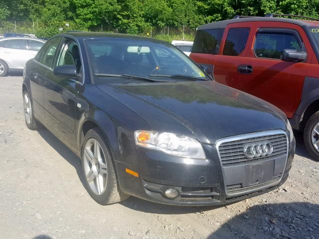 WAUAF68E15A470512 - 2005 AUDI A4 2.0T BLACK photo 1
