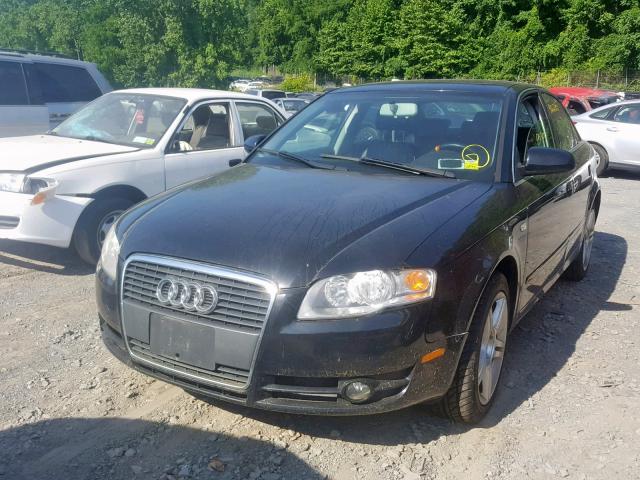 WAUAF68E15A470512 - 2005 AUDI A4 2.0T BLACK photo 2