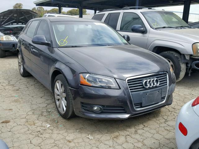 WAUHE78P59A060634 - 2009 AUDI A3 2.0T GRAY photo 1