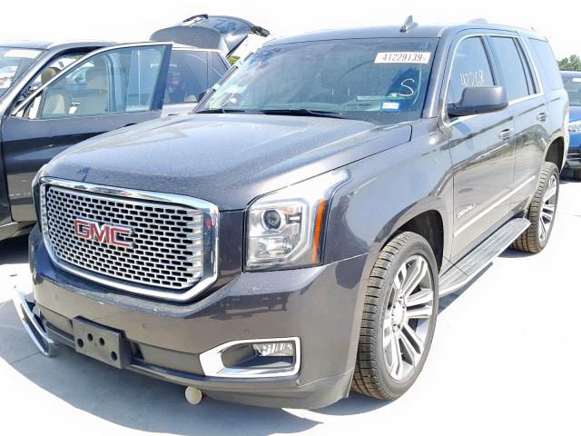 1GKS1CKJ0HR261492 - 2017 GMC YUKON DENA GRAY photo 2