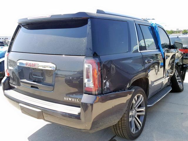 1GKS1CKJ0HR261492 - 2017 GMC YUKON DENA GRAY photo 4