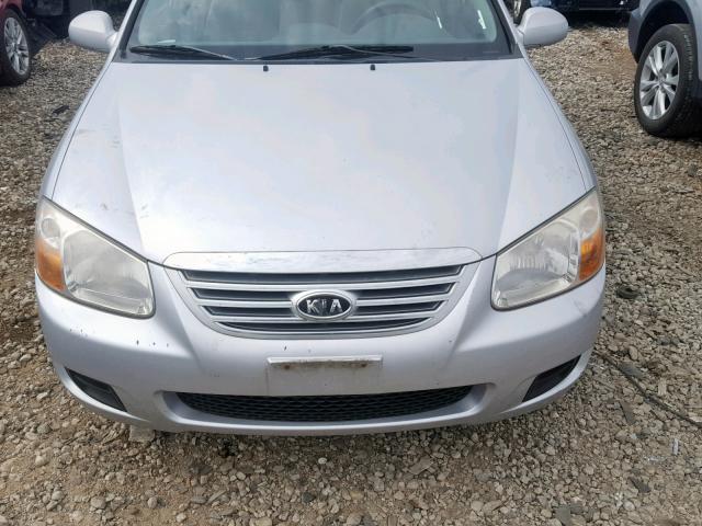 KNAFE121875448472 - 2007 KIA SPECTRA EX SILVER photo 7