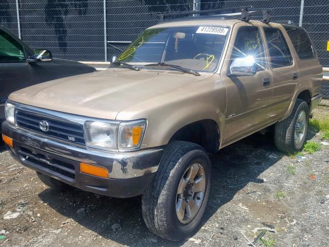 JT3VN39W2S0218271 - 1995 TOYOTA 4RUNNER VN GRAY photo 2