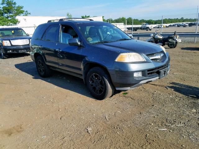 2HNYD186X4H542126 - 2004 ACURA MDX TOURIN GRAY photo 1