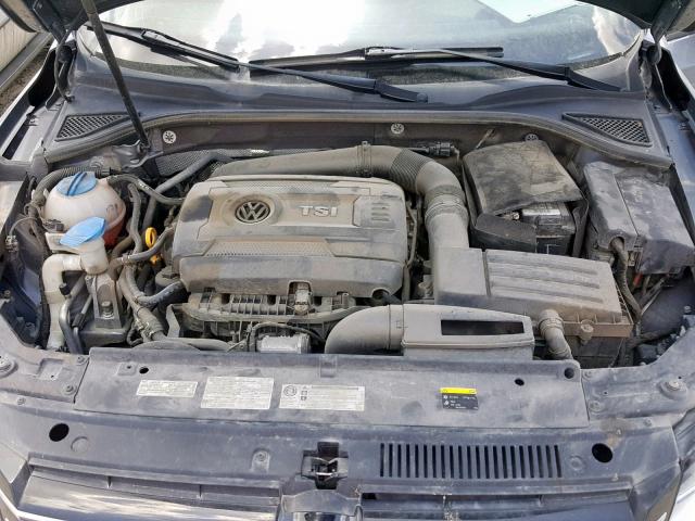 1VWAT7A30FC073306 - 2015 VOLKSWAGEN PASSAT S GRAY photo 7