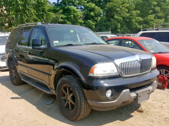 5LMEU88H34ZJ00705 - 2004 LINCOLN AVIATOR შავი ფოტო 1