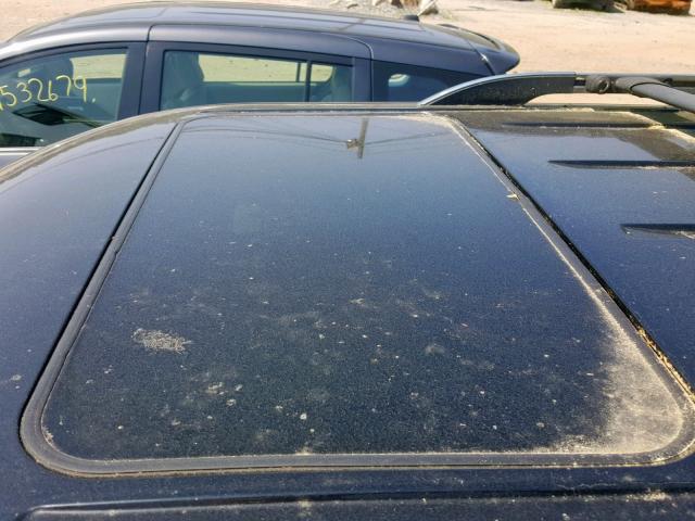 5LMEU88H34ZJ00705 - 2004 LINCOLN AVIATOR შავი ფოტო 9