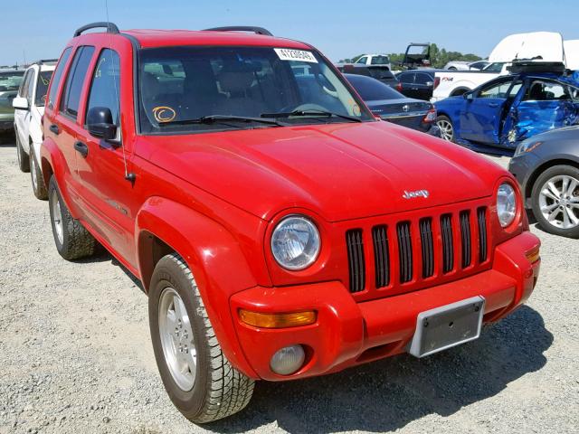 1J4GL58K92W338774 - 2002 JEEP LIBERTY LI RED photo 1