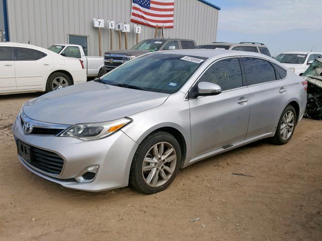 4T1BK1EB0DU048532 - 2013 TOYOTA AVALON BAS SILVER photo 2