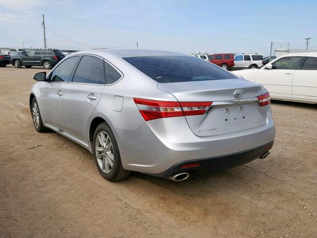 4T1BK1EB0DU048532 - 2013 TOYOTA AVALON BAS SILVER photo 3