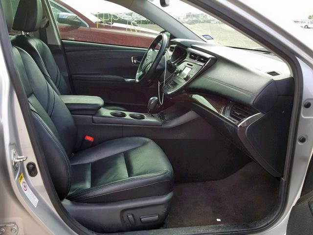 4T1BK1EB0DU048532 - 2013 TOYOTA AVALON BAS SILVER photo 5