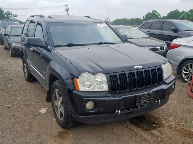 1J4HR48N96C260480 - 2006 JEEP GRAND CHER BLACK photo 1