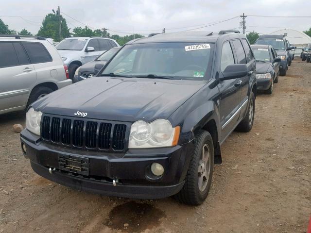 1J4HR48N96C260480 - 2006 JEEP GRAND CHER BLACK photo 2