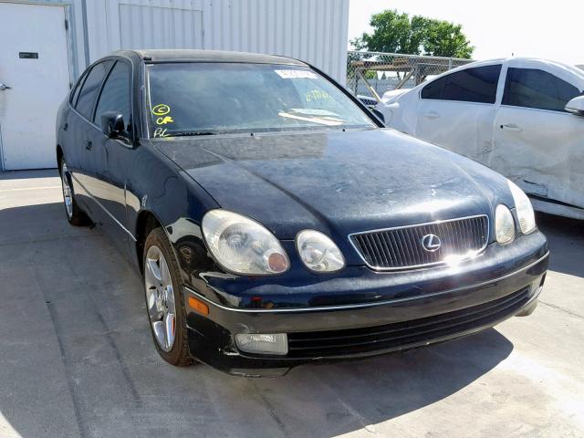 JT8BH68X4W0008227 - 1998 LEXUS GS 400 BLACK photo 1