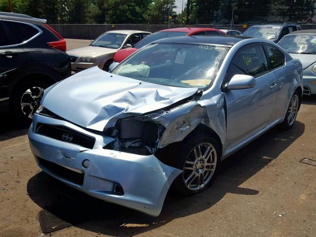 JTKDE167X70178482 - 2007 TOYOTA SCION TC ვერცხლისფერი ფოტო 2