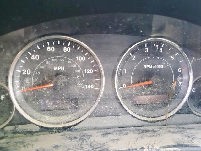 1J8HG58257C556856 - 2007 JEEP COMMANDER WHITE photo 8