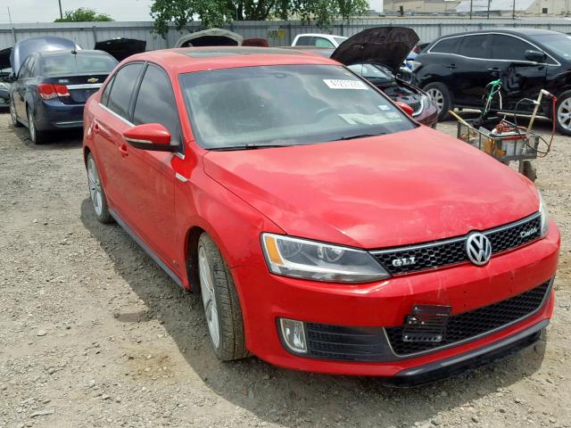 3VW4S7AJ3FM264151 - 2015 VOLKSWAGEN JETTA GLI RED photo 1