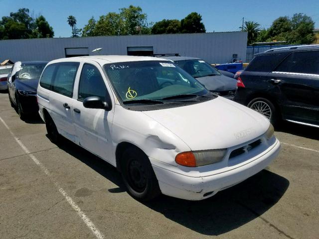 2FTDA54U9WBB51872 - 1998 FORD WINDSTAR WHITE photo 1