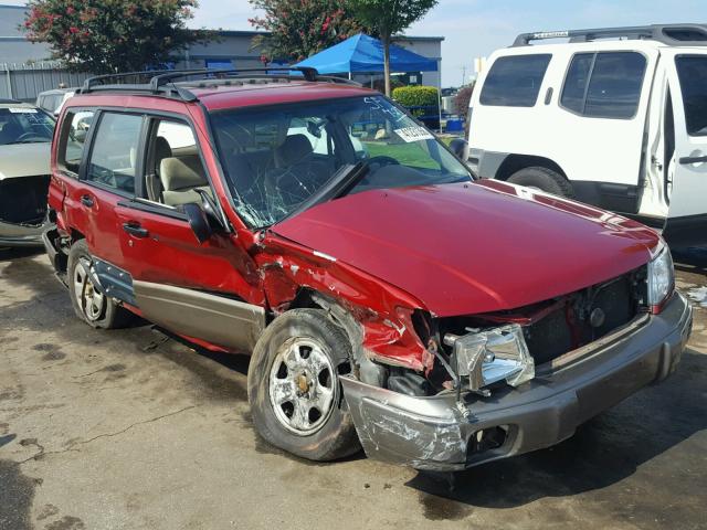 JF1SF6557WH768850 - 1998 SUBARU FORESTER S RED photo 1