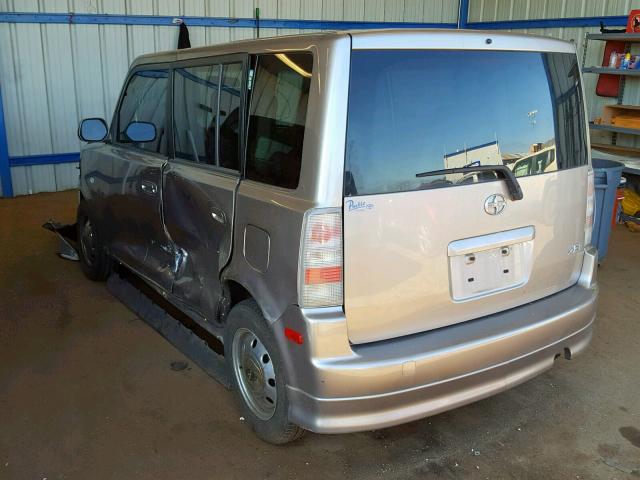JTLKT334650180905 - 2005 TOYOTA SCION XB 银色 照片 3