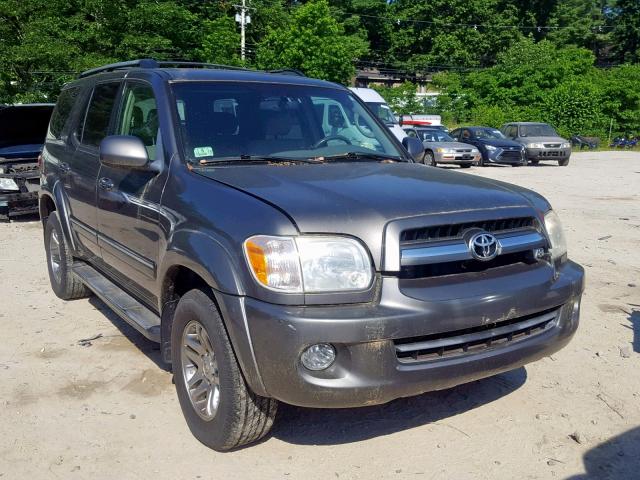 5TDBT48A36S272925 - 2006 TOYOTA SEQUOIA LI GRAY photo 1