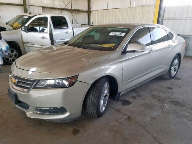 2G1135SR8E9185344 - 2014 CHEVROLET IMPALA ECO TAN photo 2