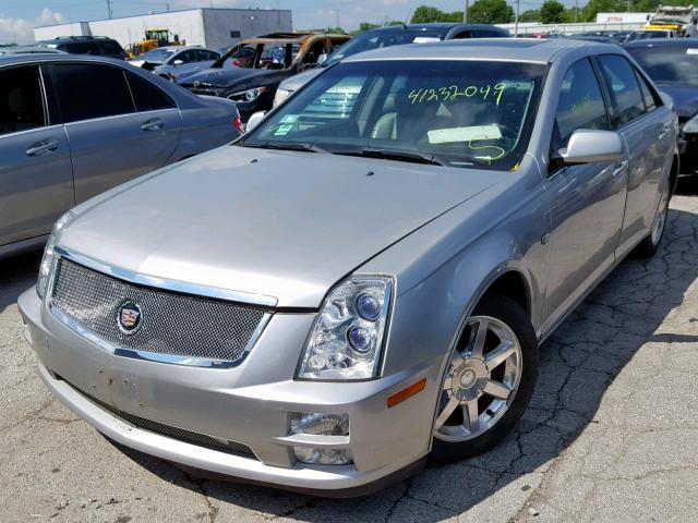 1G6DC67A750118728 - 2005 CADILLAC STS SILVER photo 2