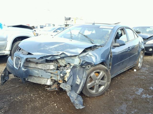 1G2ZH528554126780 - 2005 PONTIAC G6 GT BLUE photo 2