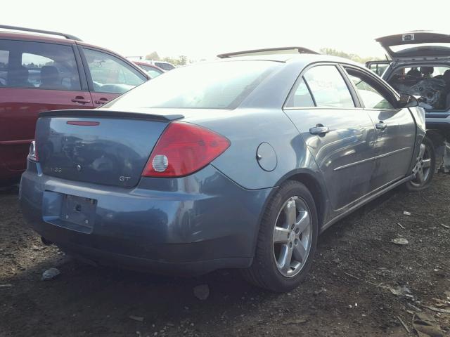 1G2ZH528554126780 - 2005 PONTIAC G6 GT BLUE photo 4