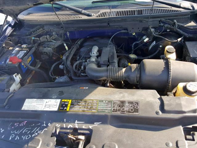 2FTRF17224CA02589 - 2004 FORD F-150 HERI BLUE photo 7