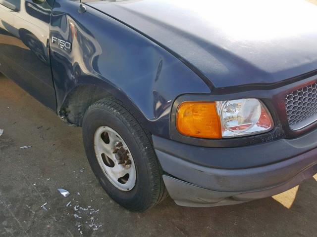 2FTRF17224CA02589 - 2004 FORD F-150 HERI BLUE photo 9