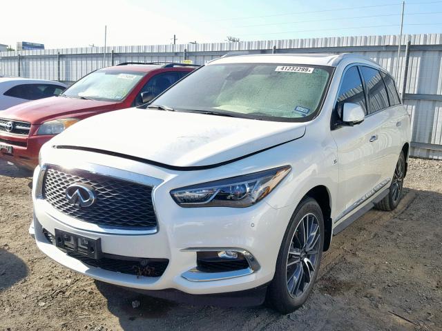 5N1DL0MN2KC522379 - 2019 INFINITI QX60 LUXE WHITE photo 2