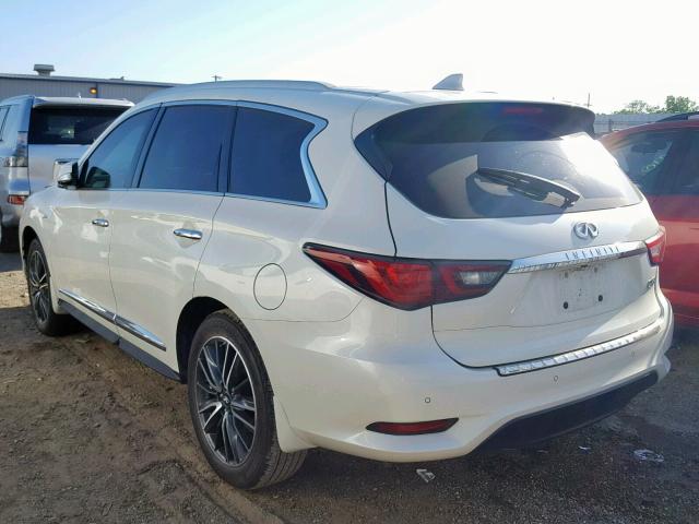 5N1DL0MN2KC522379 - 2019 INFINITI QX60 LUXE WHITE photo 3