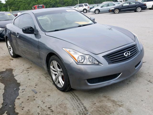 JN1CV6EL8AM152688 - 2010 INFINITI G37 GRAY photo 1