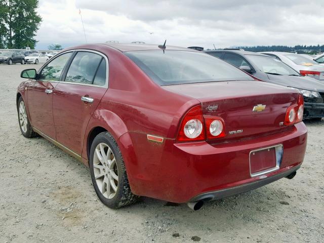 1G1ZK57728F288493 - 2008 CHEVROLET MALIBU LTZ 红色 照片 3