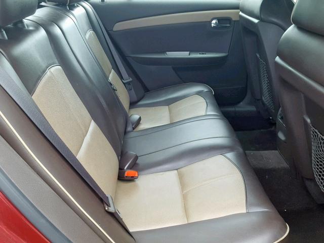 1G1ZK57728F288493 - 2008 CHEVROLET MALIBU LTZ 红色 照片 6