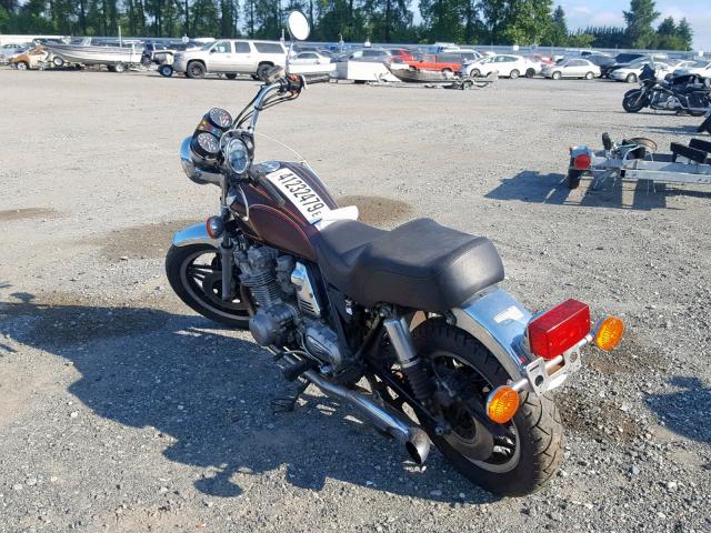 SC042003451 - 1980 HONDA CB900C MAROON photo 3